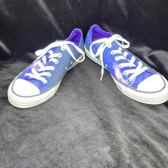CONVERSE ALL STAR PURPLE CELESTIAL LOW TOP SNEAKERS - 9 - NIB ! ππβ¨ - Picture 7 of 9
